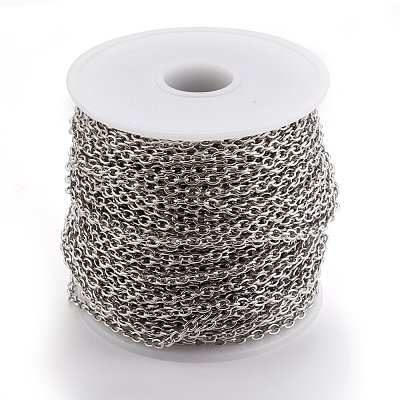 304 Stainless Steel Cable Chains CHS-R003-1.0mm-1