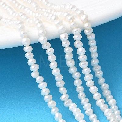 Natural Cultured Freshwater Pearl Beads Strands PEAR-I007-07C-01A-1