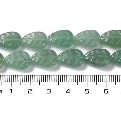 Natural Green Aventurine Beads Strands G-M418-A03-01-1