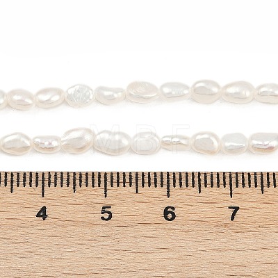 Natural Cultured Freshwater Pearl Beads Strands PEAR-P064-20E-03A-1