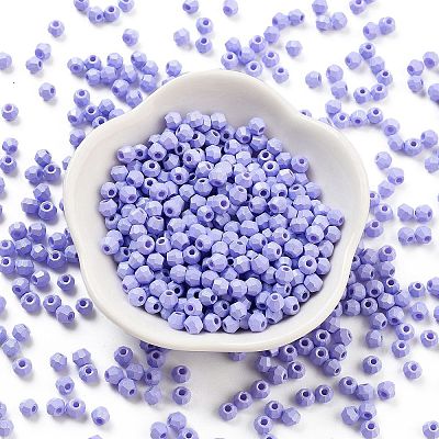 Baking Paint Glass Seed Beads SEED-A032-02N-1