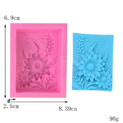 Food Grade Silicone Soap Molds PW-WG39B2D-01-1