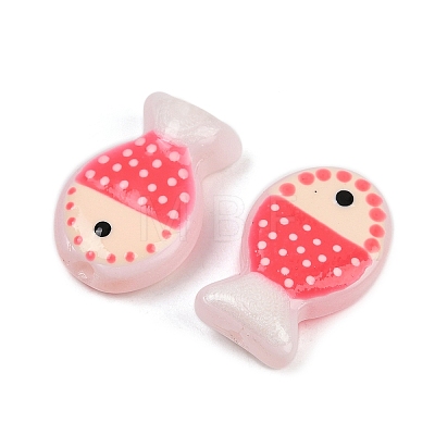 Baking Paint Glass Beads LAMP-F036-02F-1