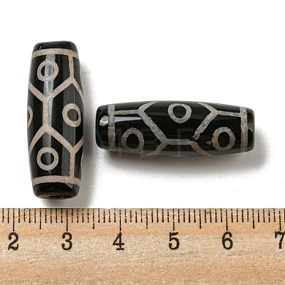 Tibetan Style dZi Beads Strands G-P526-B06-1