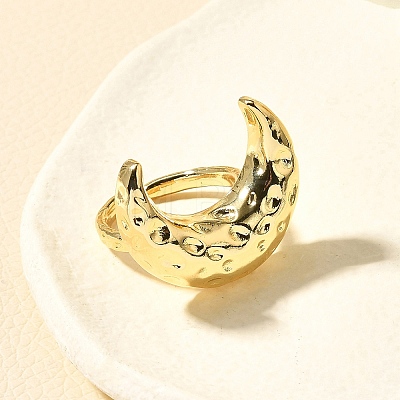 Brass Cuff Rings for Women RJEW-Q008-07A-G-1