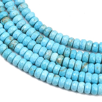Natural Magnesite Beads Strands G-Z143-F01-01B-1