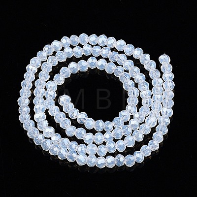 Electroplate Glass Beads Strands EGLA-A044-J3mm-A06-1