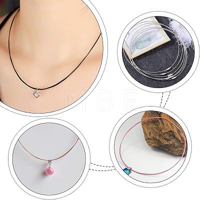 Unicraftale Stainless Steel Wire Necklace Cord DIY Jewelry Making TWIR-UN0001-03A-24-1