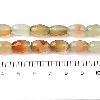 Natural Agate Beads Strands G-Q194-B01-01B-1