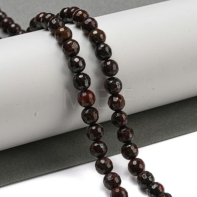 Natural Brecciated Jasper Beads Strands G-E571-A04-01-1