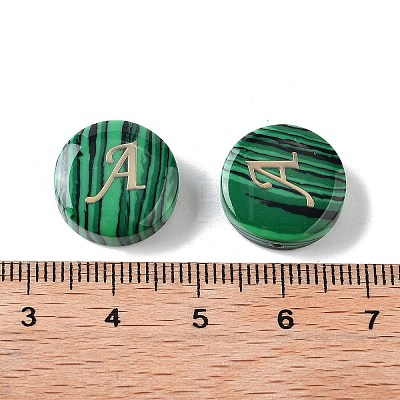 Synthetic Malachite Beads G-A238-01A-1