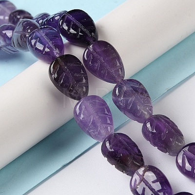 Natural Amethyst Beads Strands G-M418-A02-01-1