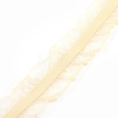 Chinlon Elastic Lace Trim EW-WH0013-18A-1