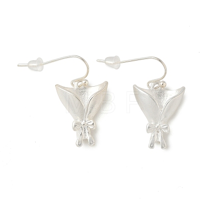 Bouquet Alloy Dangle & Drop Earrings AL-CBA4A23-01S-1