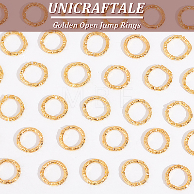 Unicraftale 5 Bags Iron Jump Rings IFIN-UN0001-08-1