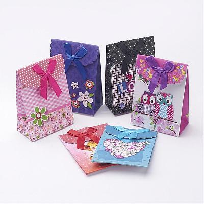 Small Paper Gift Shopping Bags CARB-G001-M-1