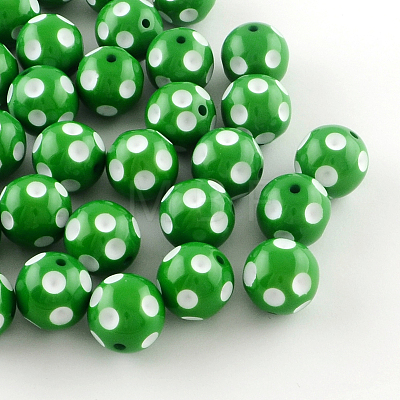 Chunky Bubblegum Acrylic Beads SACR-S146-20mm-13-1
