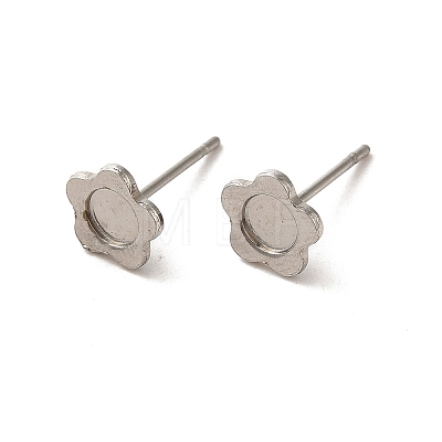 304 Stainless Steel Studs Earrings STAS-H193-02P-1