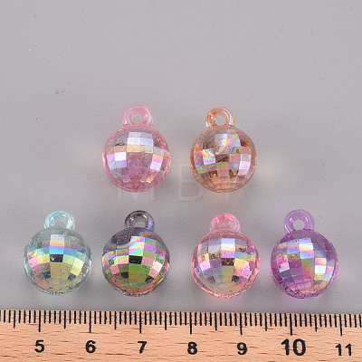 Transparent Acrylic Beads X-TACR-S154-44C-1