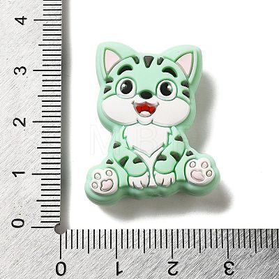 Cat Silicone Focal Beads SIL-B069-01F-1