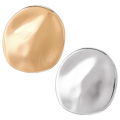 2Pcs 2 Colors Alloy Brooch JEWB-PH0001-73-1