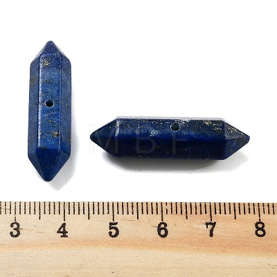Natural Lapis Lazuli Double Terminal Pointed Beads G-A231-01G-1