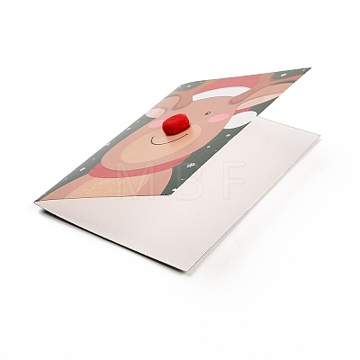 Rectangle Paper Greeting Card AJEW-P123-B03-1