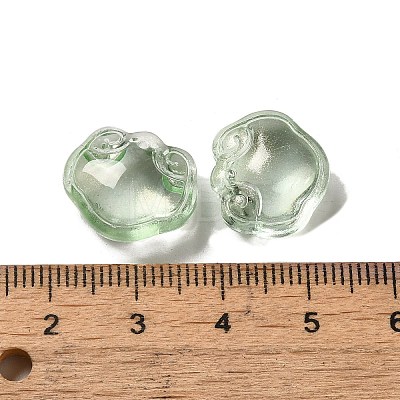 Transparent Glass Beads GLAA-D025-08D-1