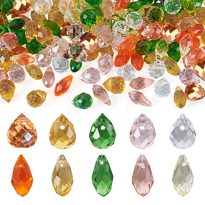 150Pcs 10 Styles Glass Beads GLAA-TA0004-35-1