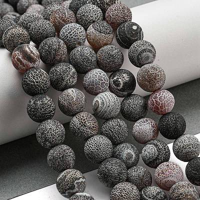 Natural Weathered Agate Beads Strands G-P538-A01-08-1