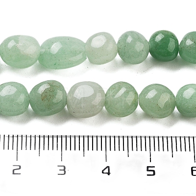 Natural Green Aventurine Beads Strands G-D081-A12-01-1