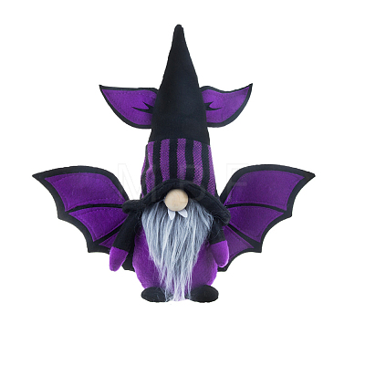 Gnome with Bat Wing Cloth Display Decorations HAWE-PW0001-128B-1