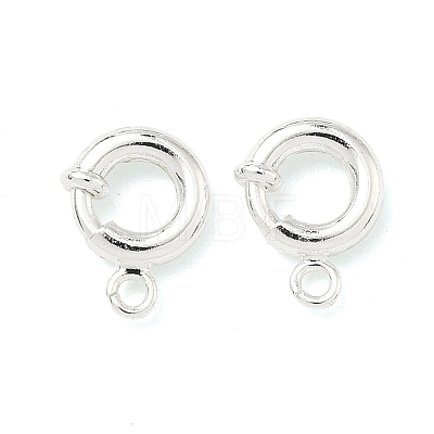 Brass Spring Ring Clasps KK-H532-24A-S-1
