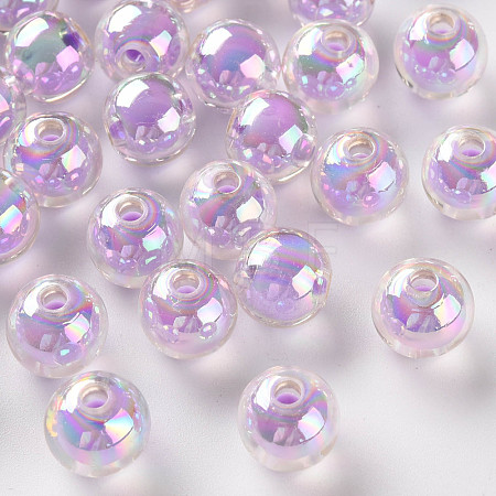 Transparent Acrylic Beads X-TACR-S152-15B-SS2114-1