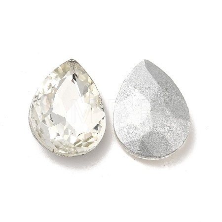Glass Pointed Back Rhinestone X-RGLA-Q002-18-1