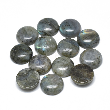 Natural Labradorite Cabochons X-G-T073-18-20mm-1