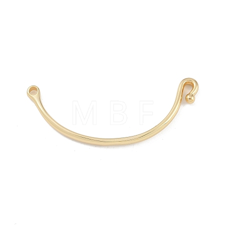 Brass Bracelet Bar Connector Links KK-U020-02G-1