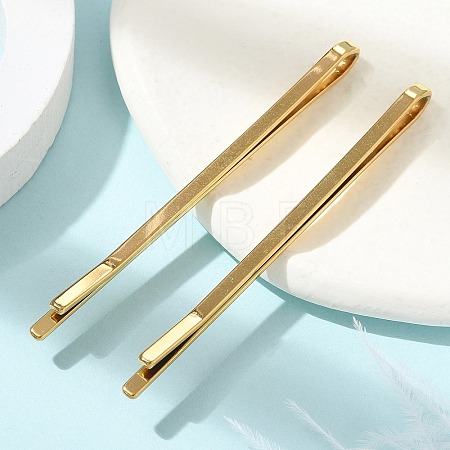 Ion Plating(IP) 304 Stainless Steel Hair Bobby Pins M043-01G-1