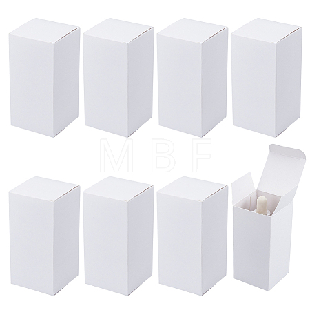 Foldable Creative Kraft Paper Box CON-WH0113-01A-1