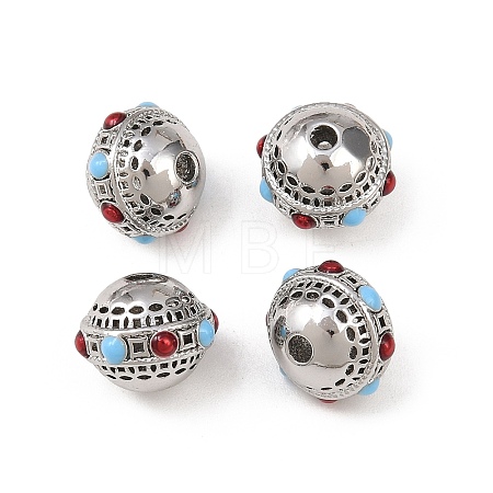 Brass Beads KK-H524-10P-1