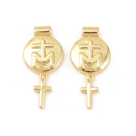 Brass Pendants KK-F931-30G-G-1