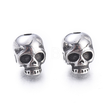 Halloween 304 Stainless Steel Beads STAS-F243-25AS-1