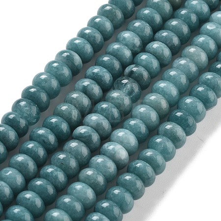 Natural White Jade Beads Strands G-E507-01L-1
