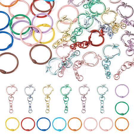 15Pcs Alloy Swivel Clasps FIND-TA0010-56-1