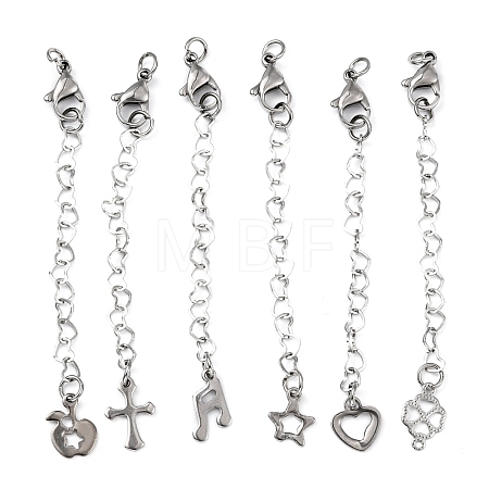 Tarnish Resistant 304 Stainless Steel Chain Extender FIND-JF00066-1
