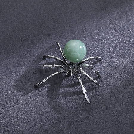 Natural Green Aventurine Halloween Home Party Decorations PW-WG79695-04-1
