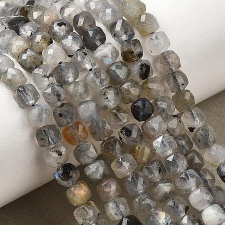 Natural Labradorite Beads Strands G-D358-A01-1