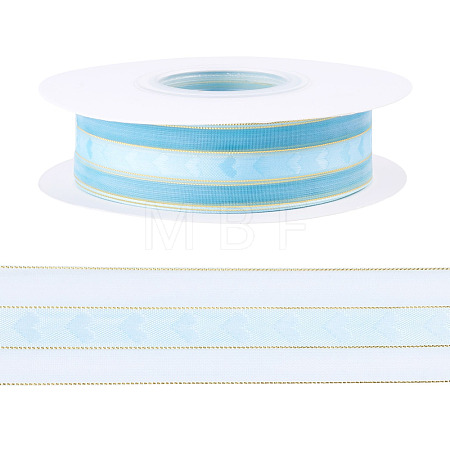 Polyester Lace Ribbon OCOR-TADJ0001-07G-1