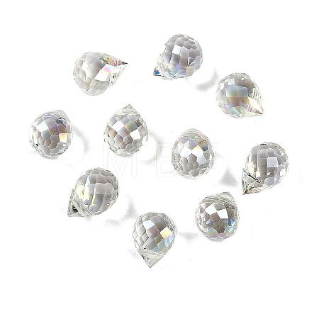 Electroplate Glass Beads EGLA-C008-01A-HP02-1