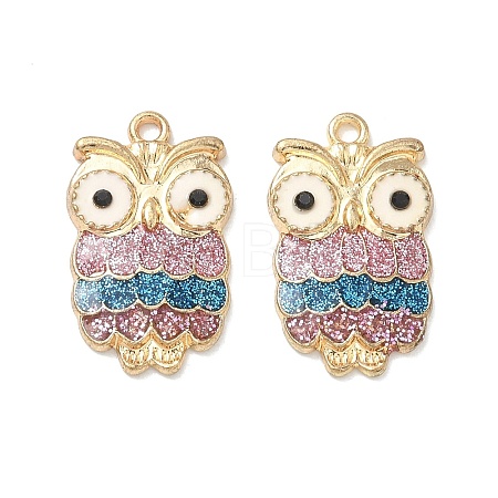 Alloy Enamel Pendants PALLOY-A037-02P-1
